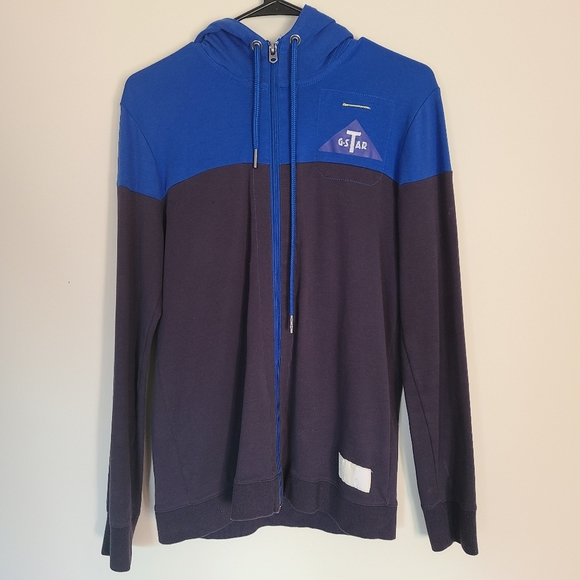 G-Star Light Zip Up Sweatshirt - 100% Cotton - Picture 2 of 7